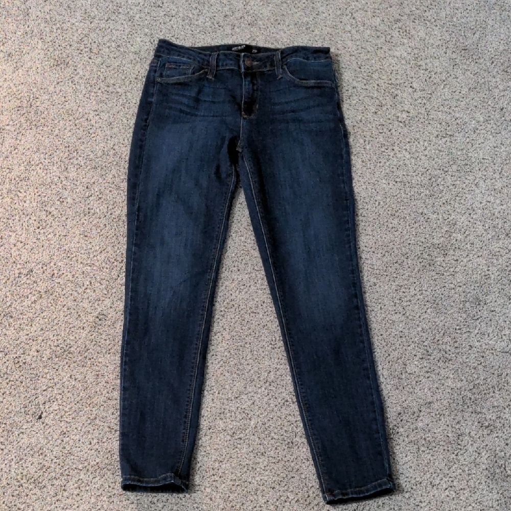 Just Black Dark Blue Skinny Jeans